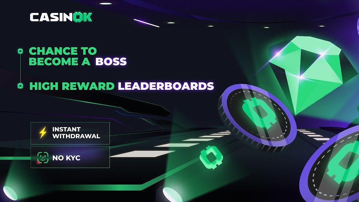 Casinok推出闪电快速的加密货币提款服务